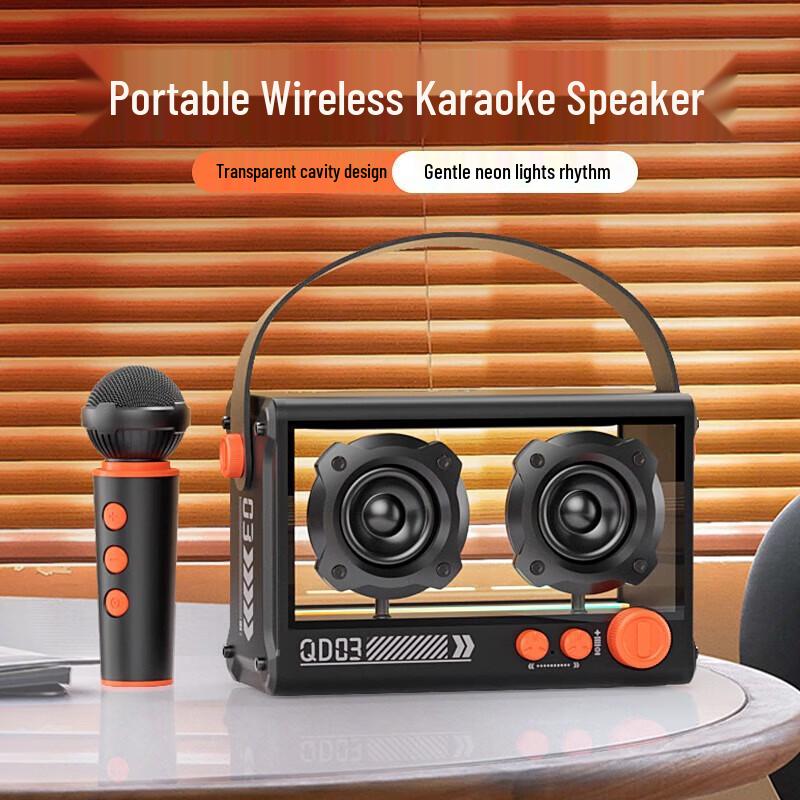 Bach John QD03 All-in-One KTV Bluetooth Speaker