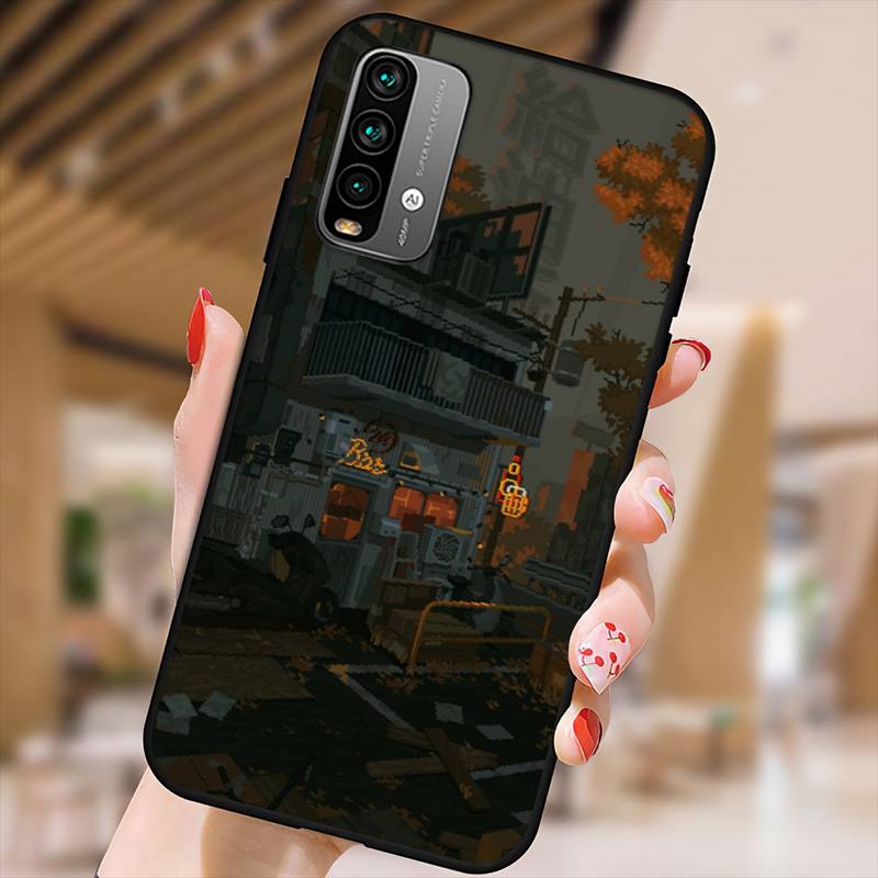 Pixel Style Art Phone Case For Xiaomi9 10 11PRO LITE Redmi NOTE7 8 9 10A PRO K40 Poco3 Shell