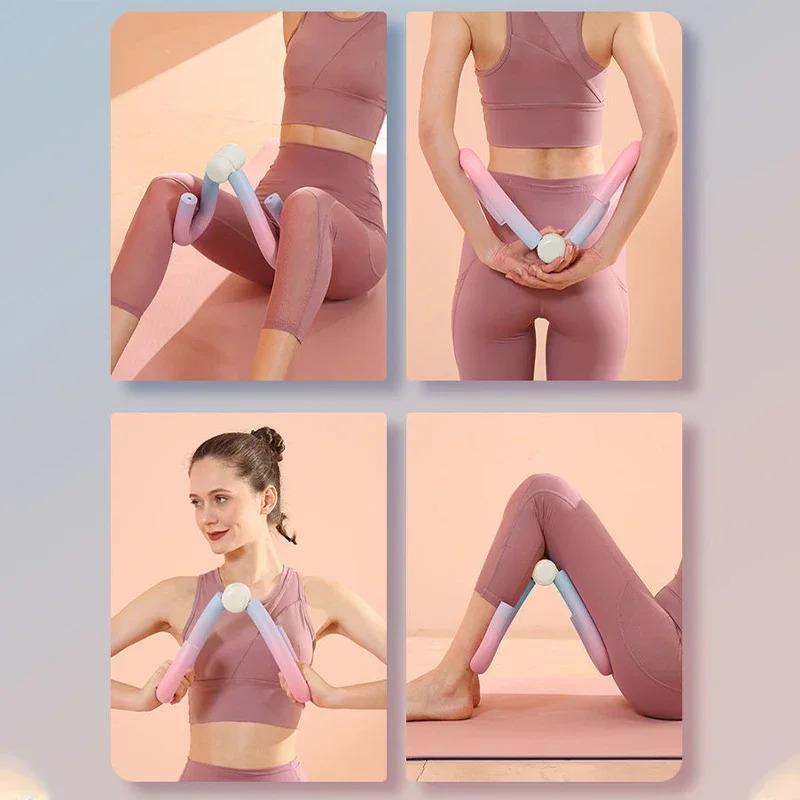 Creative Indoor Multifunctional Fitness Leg Clip With Thickened Foam Spring To Create S-Shaped Curve Equipment For Slimming Legs