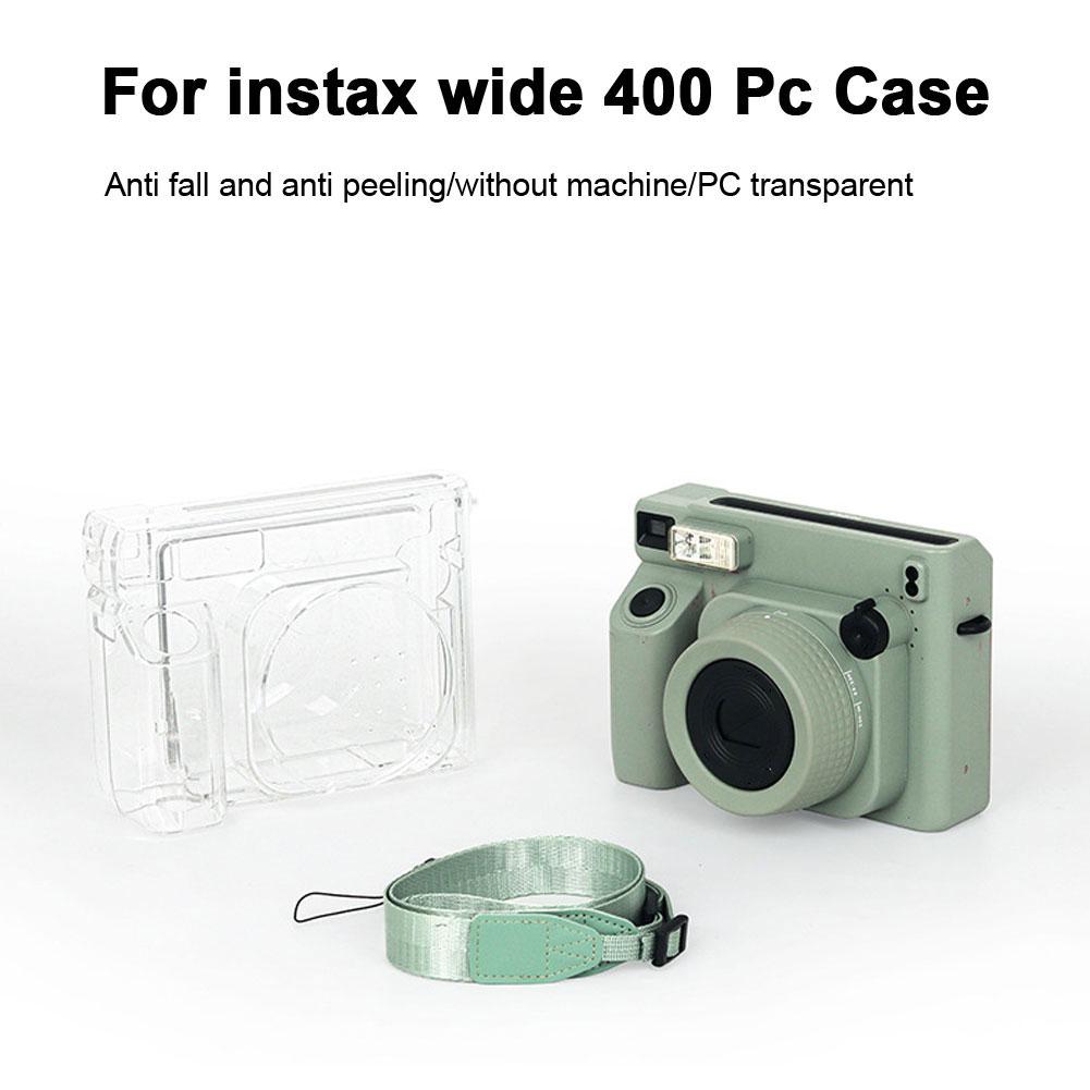 Твердый чехол для Instax WIDE 400 Прозрачный чехол Чехол для камеры Защита от царапин Защита от падений Кристальный чехол P4F1