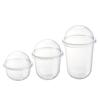 Disposable U-shaped Dessert Cup with Dome Lid