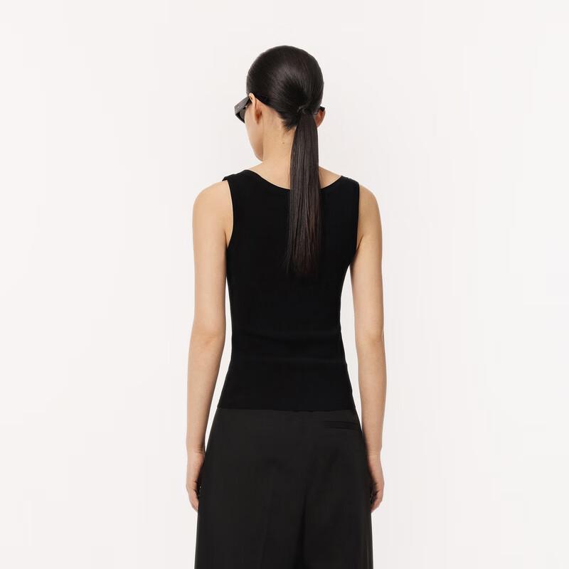 ЛЕГКИЙ 2024 Весна Повседневный Вязаный Жилет с Круглым Вырезом