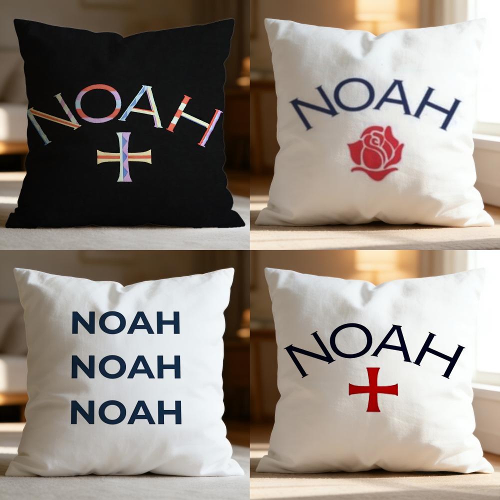 Hot N-NNOAH Cushion Cover Soft Washable Pillow Case Multi-Scene for Couch Bed Travel Office Use