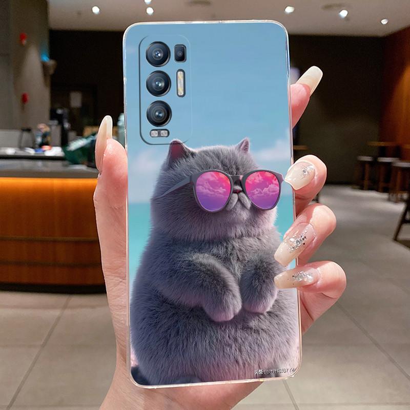 Для Oppo Find X3 Neo Чехол Роскошный Крутой Силиконовый Мягкий ТПУ Прозрачная Задняя Крышка Для Oppo Find X3 Lite Чехол Для OPPO Find X3 NEO Fundas