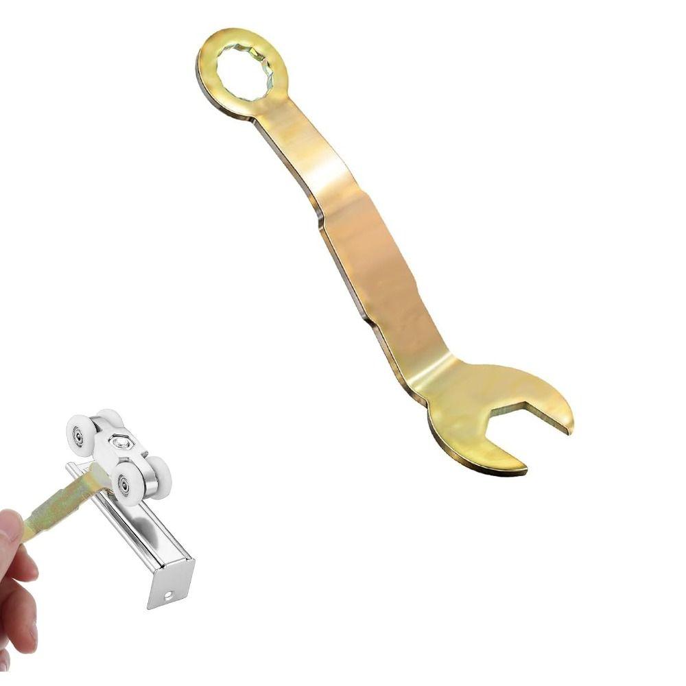 Multi-purpose Pocket Door Wrench Alloy Hardware Adjustment Tool Adjustment Wrench Home Repair