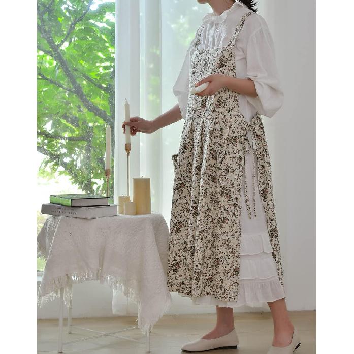 Aprons for Women, Cute Plus Size Apron with Pockets Kitchen Cooking Christmas