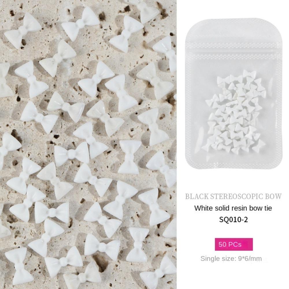 50 шт. 3D Нейл-арт Бант Бант Украшение для ногтей Аксессуар для ногтей Украшение для ногтей Маникюрный орнамент
