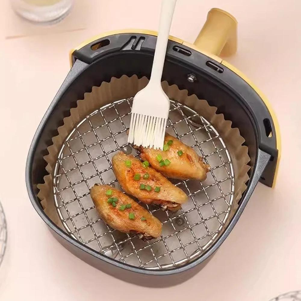 Stainless Steel Air Fryer Rack Stackable BBQ Net Home Kitchen Oven Steamer Cooker