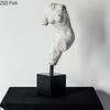 Broken Aesthetics Human Body Sculpture Imitation Plaster Retro Body Art Statue Character Resin Crafts Desk Decoration Ornaments