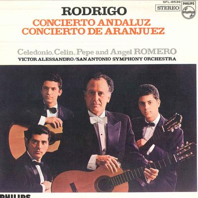 Виниловая пластинка CELEDONIO CELIN PEPE ANGEL ROMER Rodrigo Concerto Andaluz Concerto SFL8539 PHILIPS Япония Obi Классика Б/у