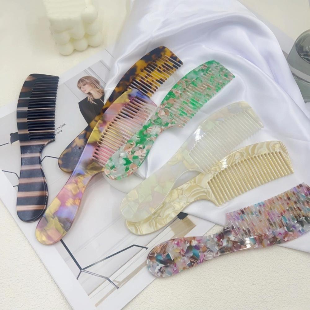 Hair Styling Tool Acetate Comb Hair Accessories Hairdressing Combs Hair Care Makeup Comb Men Women
