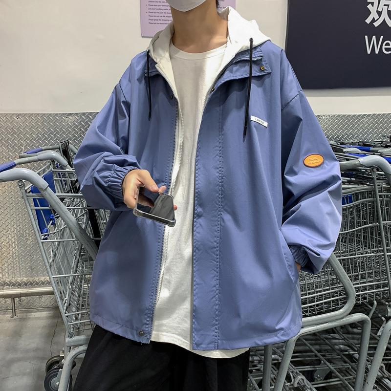 Куртки Мужские куртки Весна и осень Модная брендовая рабочая одежда Униформа для молодежных групп Классная форма Большие размеры Бейсбольная форма в гонконгском стиле