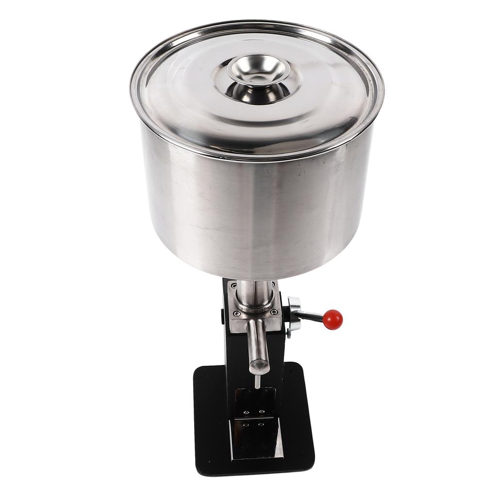 Manual Paste Liquid Filling Machine Adjustable 5?60ml Stainless Steel Bottler Filler for Pastes