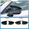 2pcs Replacement Carbon Fiber Pattern Rearview Side Mirror Cover Caps For Mazda CX5 CX-5 2017-2025