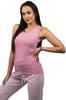 4F TOP PINK cotton tank top R-XS