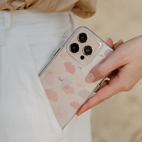 Etui do iPhone 14 Pro Max UNIQ Coehl Meadow Różowe