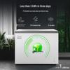 Midea 221 л морозильный ларь с воздушным охлаждением и системой No Frost, китайская вилка (адаптер в комплекте)