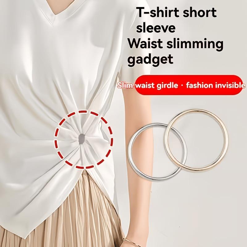The adjustable ring belt, clothes can be adjusted T-shirt, shirt, dress, Also includes sewing decorative snap ring accessories
