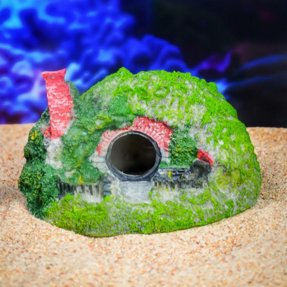 Имитация укрытия для рыб и креветок Декоративный аквариум для укрытия рыб и рептилий