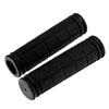 1 Pair Cycling Handlebar Grips Soft Comfortable Non Slip Rubber Cycle Handle Grip for Fixed Gear Cycling Black