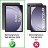 Чехол + 2 закаленных стекла для Samsung Galaxy Tab A9 PLUS 2023 - Противоударная защита Прозрачный Phonillico