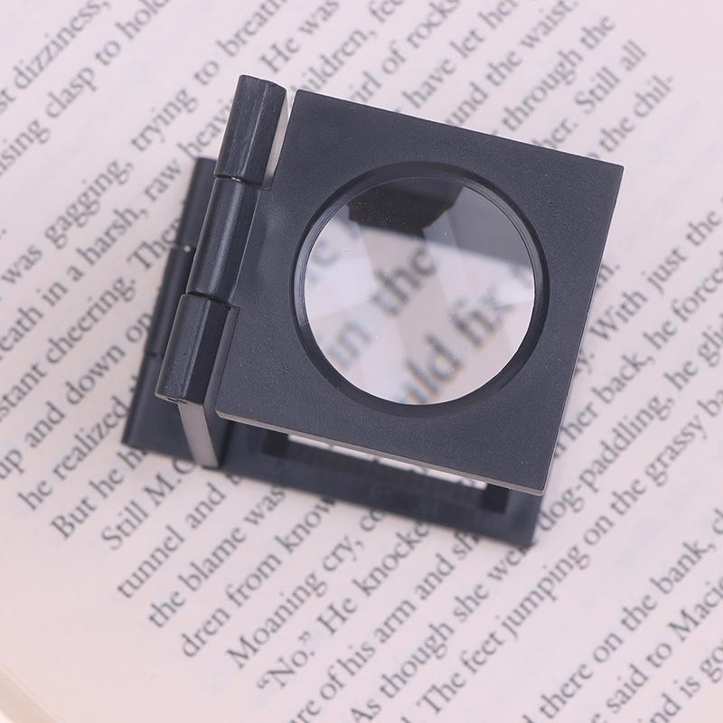 Складная подставка для лупы для микроскопа, лупа со шкалой для текстильной оптической складной