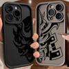 Шлем-маска воина Самурай Мягкий силиконовый чехол для iPhone 17 11 15 16 13 Pro Max 14 Plus 12 Pro 16E 17AIR Ударопрочный чехол для телефона