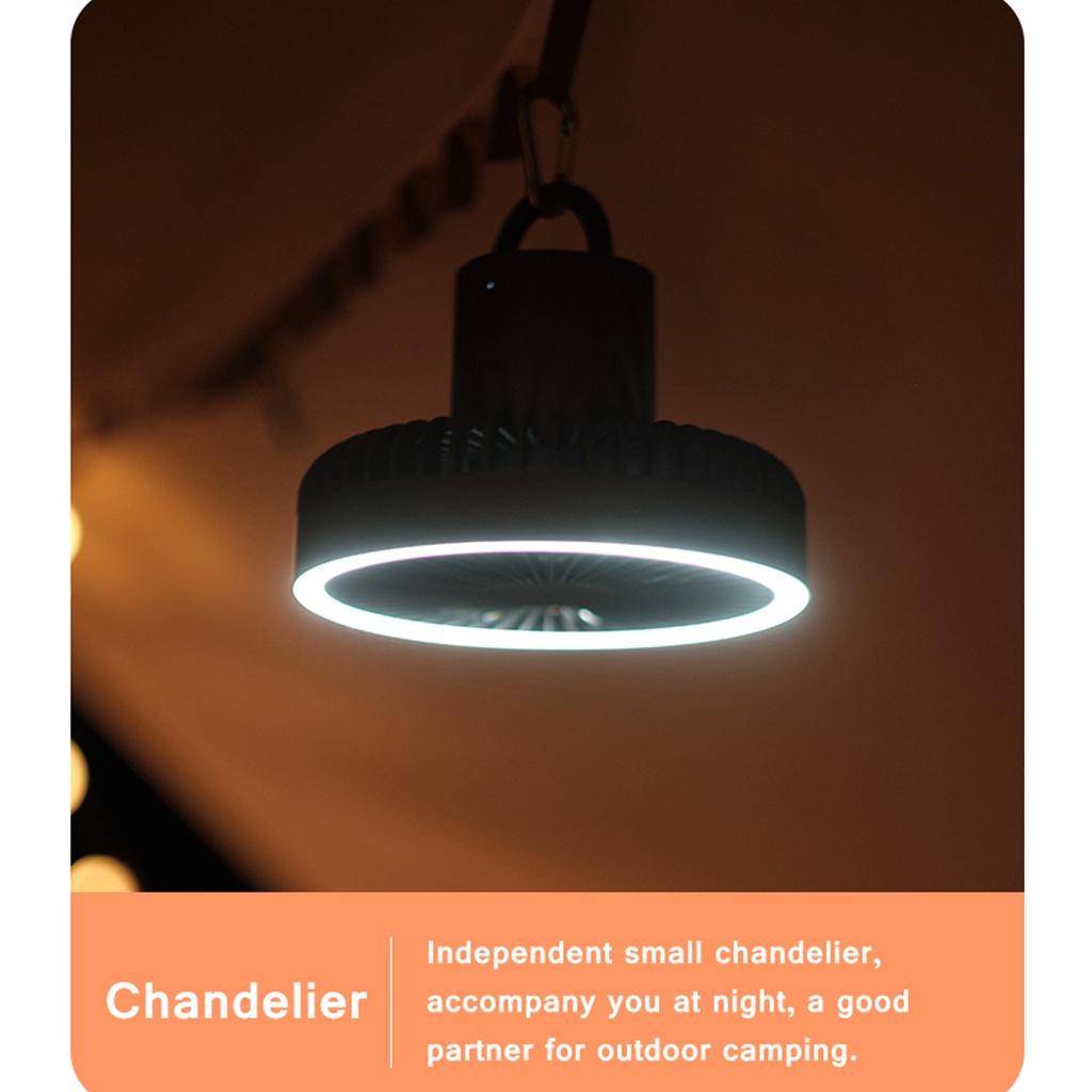 Мини-вентилятор USB перезаряжаемый портативный вентилятор открытый кемпинг потолочный вентилятор люстра синхронизация 10000 мАч Powerbank штатив настольный вентилятор