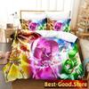 Kawaii Smile PreCure! Bedding Set Duvet Cover Sheet Printed Bed Set Pillowcase Bed Full Queen King Size Comforter Bedroom