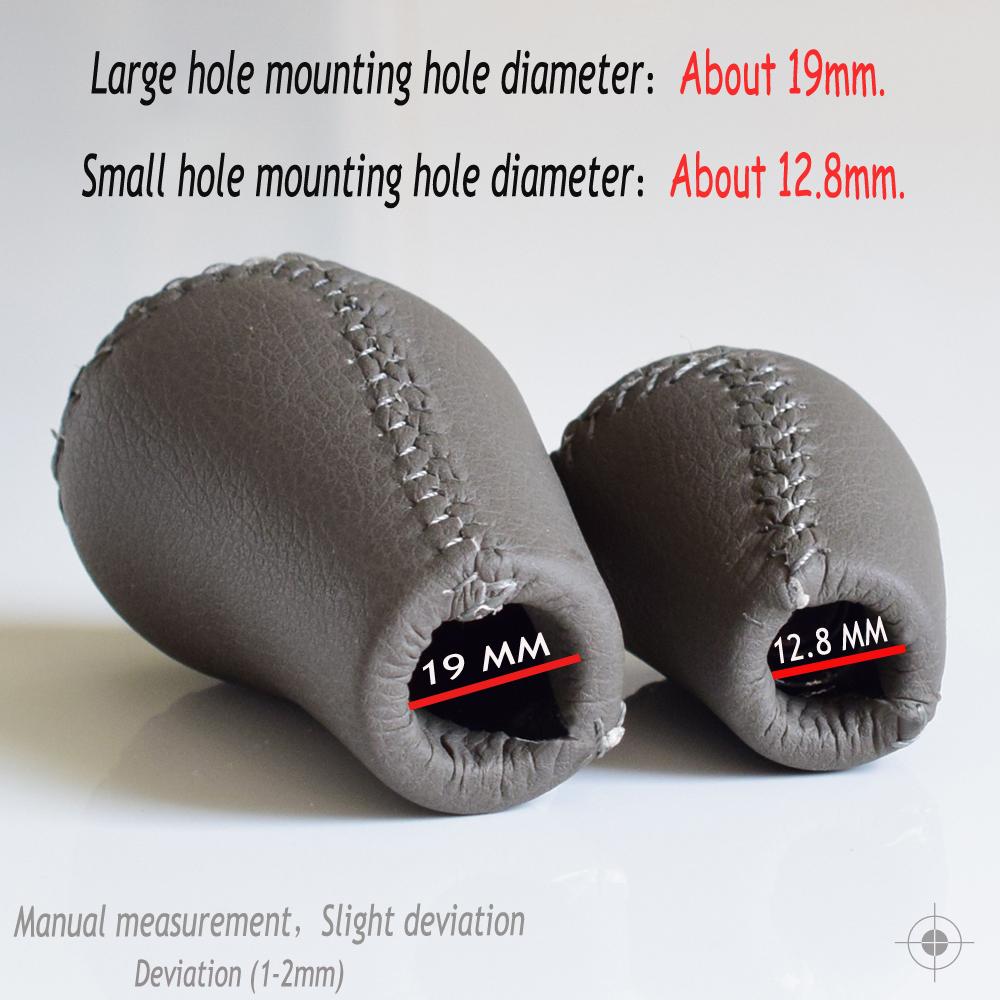 Кожаная ручка переключения передач с автоматической коробкой передач, рычаг переключения передач для Toyota Prado 120 2003 2004 2005 2006 2007 2008