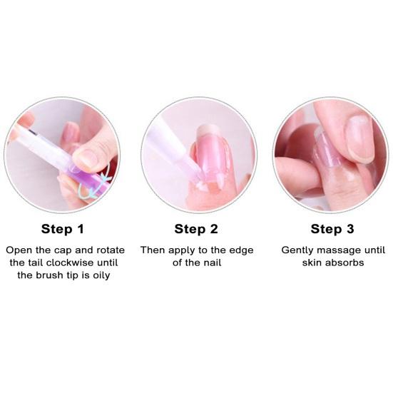 3G 12 Flavors Anti Cuticle Oil Oils Nail Nutrition Nail Pen Dead Skin Cellulite