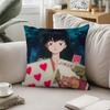 Anime IInuyashaS Pillow Case Pattern Printed Pillowcase For Living Room Sofa Cushion Cover  Bedroom Decor