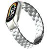 Watch Band for Xiaomi Smart Band 10/9/8 Titanium Alloy 3-Bead Wrist Strap