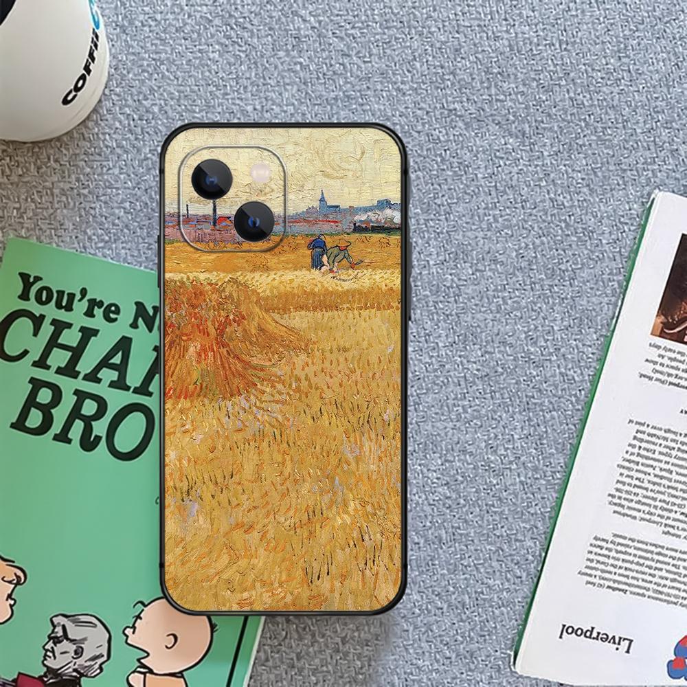 Чехол для телефона с пейзажной живописью Ван Гога, чехол для Iphone Xiaomi Mi Samsung Galaxy Redmi Note AS 11 12 13 14 15 22 23 24 5G Pro Plus Max Fe Ultra