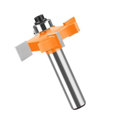 Функциональный деревообрабатывающий инструмент 4 фрезы с хвостовиком 8 мм дисковый пазовальный резак для резки пазов и шпунтов