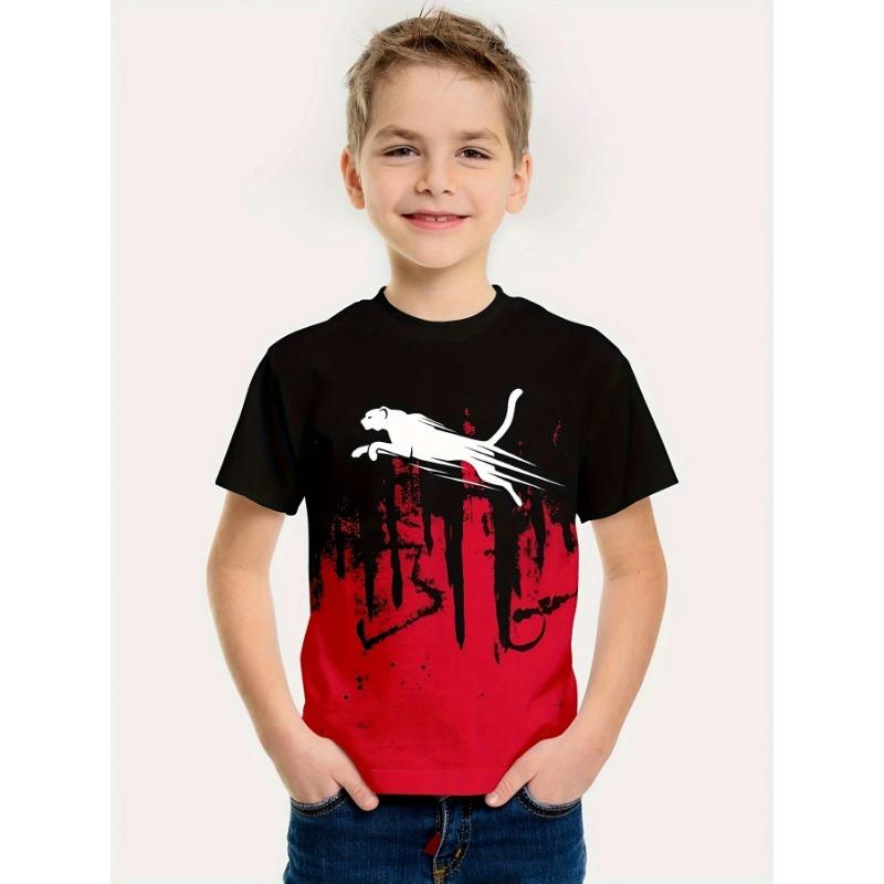 Одежда Детская одежда для мальчиков Футболки 2024 Детская одежда Футболка для мальчика Детский топ Топы Детская одежда для мальчиков Миньон