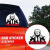 1pc "YOU MISSED" Stickers Waterproof For Car Laptop Guitar Scooter Notebook Stickers G7W1