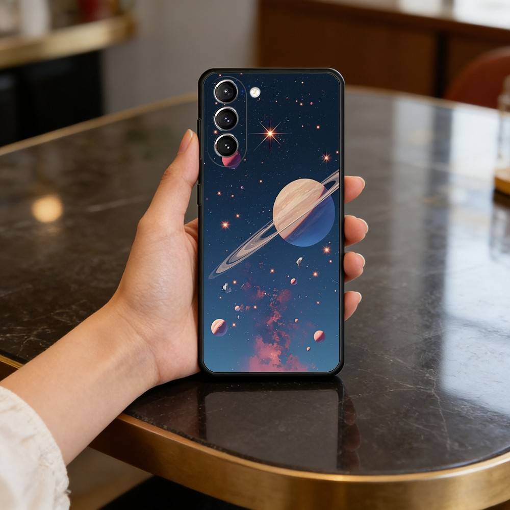 Чехол-картина S-Space For Galaxy для Samsung Galaxy S21 S25 FE S24 S23 Ultra S20 S9 S22 Plus S10, TPU