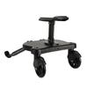Universal Stroller Board with Detachable Seat Adjustable 2 In1 Sit and Stand Stroller Glider Board