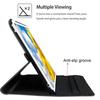 For iPad Air 13 11-inch M2 Pro 13 11-inch M4 2026 Mini 7 6 Smart Leather Case with 360° Rotation and Sleep Wake Function Shell