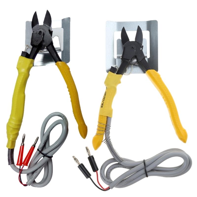 HT200/HT180 Электрические термоножницы Термокусачки Бокорезы Диагональные плоскогубцы Инструмент с блоком питания