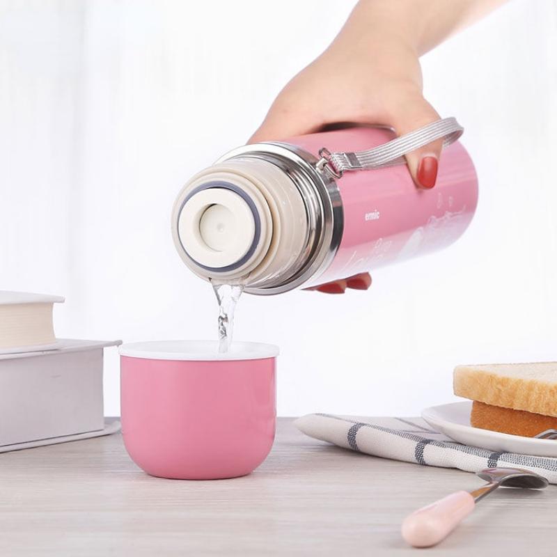 Термос большой емкости, 500 мл/1000 мл, термосы, портативный термос из нержавеющей стали, бутылка для воды, дорожная чайная кружка, офисный термос