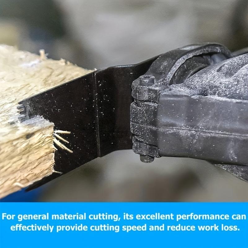 NEWONE 7pcs Oscillating Tool Blade, Multi-tool saw blades Multi Tool Mortar Cutting Saw Blades for tile concrete cutting
