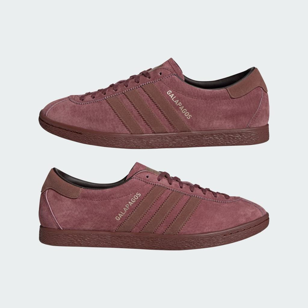 adidas GALAPAGOS HQ7272 Unisex Originals Sneakers Burgundy / Wild Sepia / Fox Brown