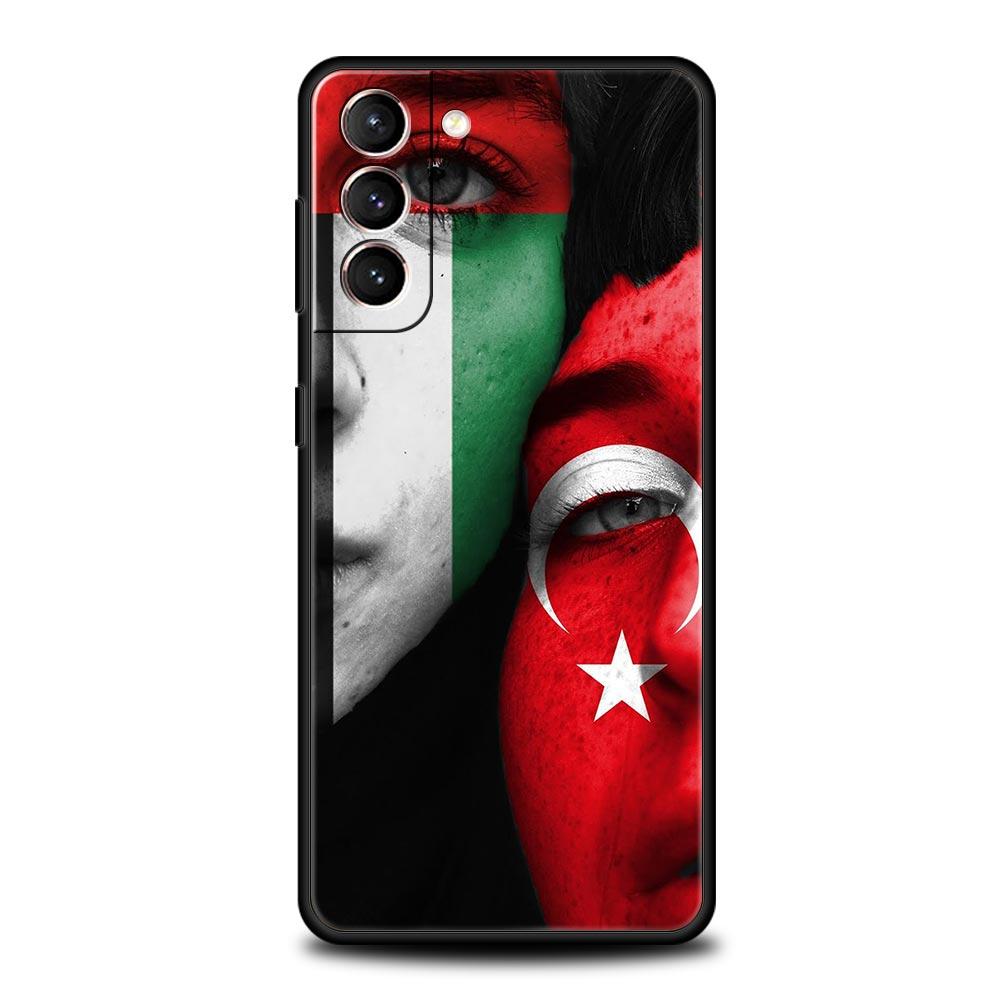 Чехол для телефона с паспортом Алжира для Samsung Galaxy S25 Edge S24 S23 S22 S20 Ultra S21 FE 5G S10 Plus Мягкий ТПУ Чехол