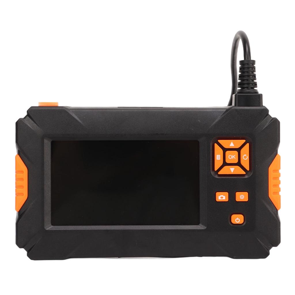Endoscope Camera 4.3in LCD Display 5m Cable 360 Degrees Rotation 3.9mm Lens Borescope for Maintenance