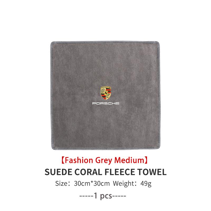 pdbn6 Microfiber Towel Car Wash Cloth Car Interior Cleaning Accessories For Porsche Boxster Cayenne Panamera Macan Cayman 911 918 996