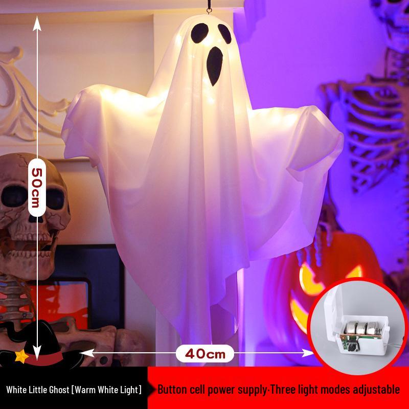 New Halloween LED Ghost Hanging Lights for Halloween Decor