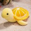 Marine Animal Lemon Tortoise Plush Toy Stuffed Animal Sea Turtle Pillow  Children Gift