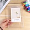 Durable Memo Clipboard Transparent Paper Organizer Portable File Folder  Drawing